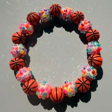 stretchy basketball bracelet