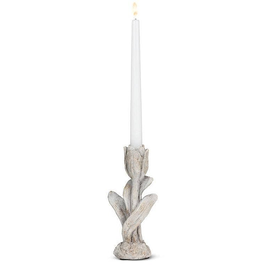 Tulip Stem Taper Holder-8"H