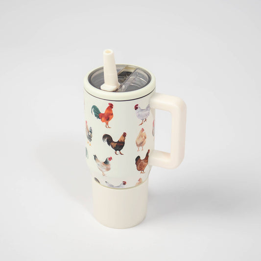 chicken 20oz spill proof tumbler