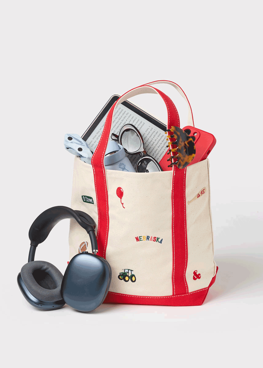 Nebraska Icons Small Tote