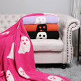 Load image into Gallery viewer, Ghost Patterned Throw Blanket
