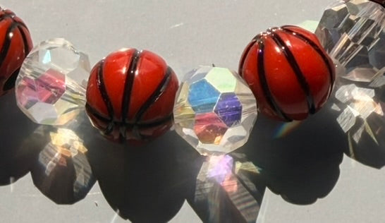 stretchy basketball bracelet