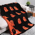 Load image into Gallery viewer, Ghost Patterned Throw Blanket
