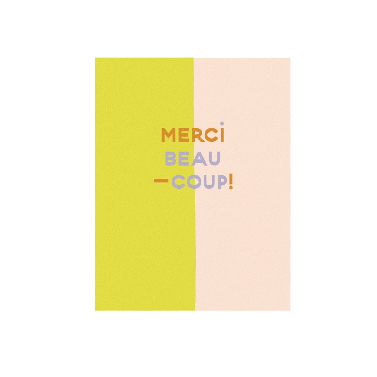 merci beau coup card set