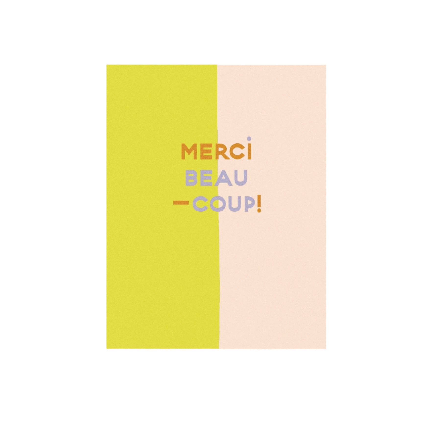 merci beau coup card set