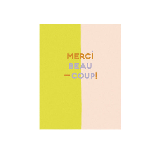 merci beau coup card set