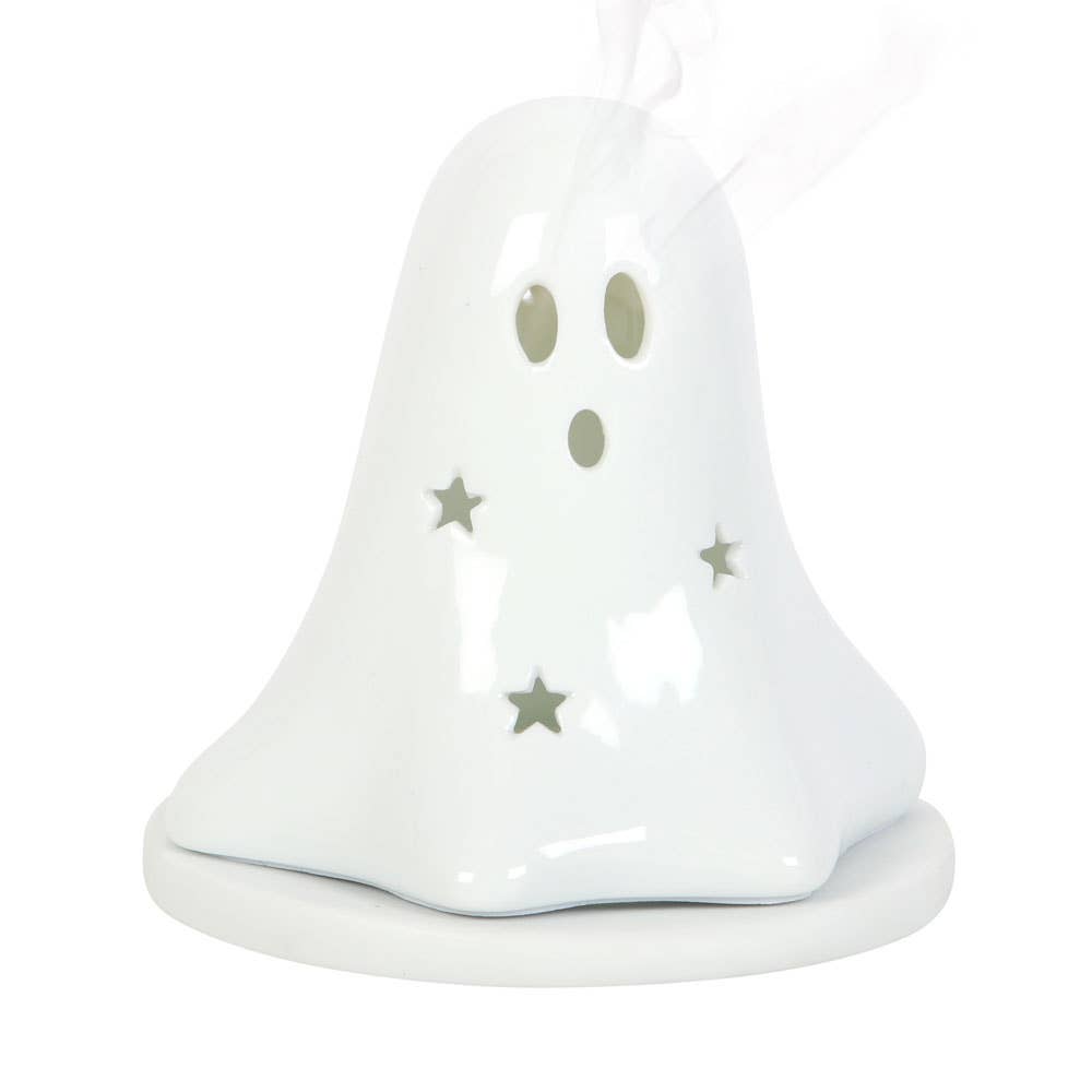 ghost tea light/incense holder