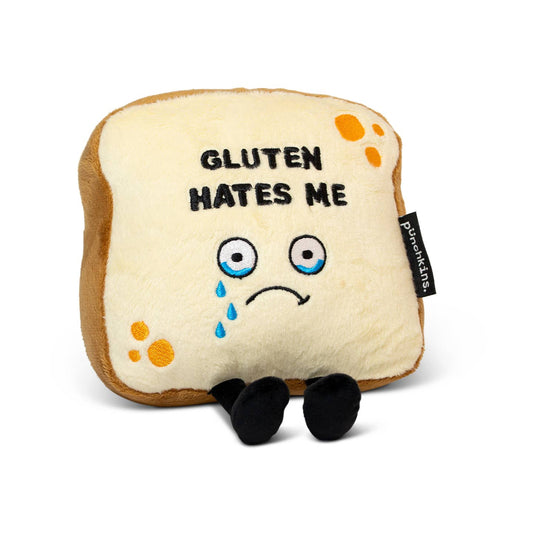 Gluten Hates Me plush