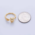 Load image into Gallery viewer, Skeleton Skull Head Molten Claw Wrap Ring
