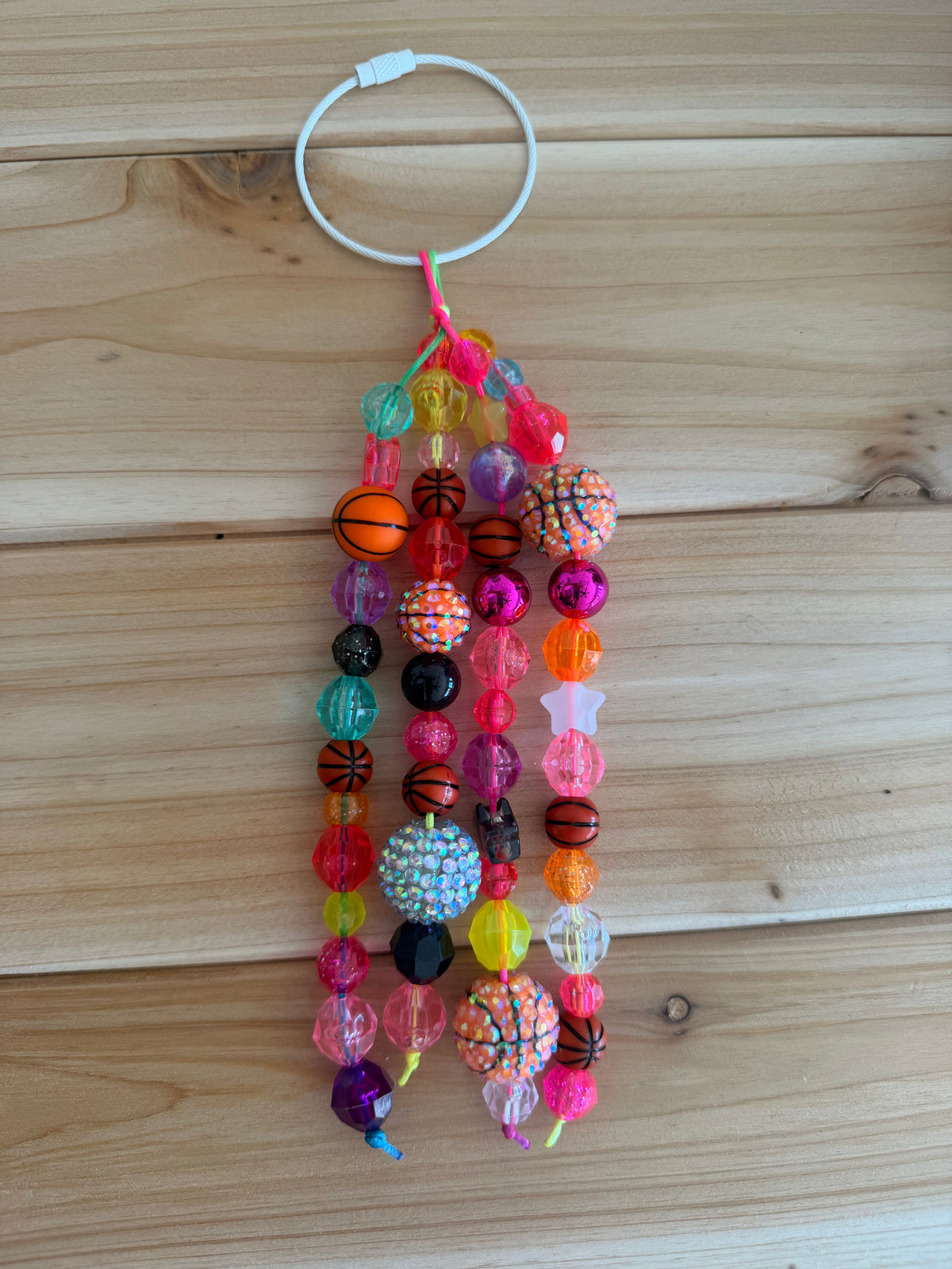 F&J basketball bag charm