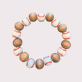 Load image into Gallery viewer, BASEBALL stretchy bracelet - STACK & RALLY by Florence and Jean
