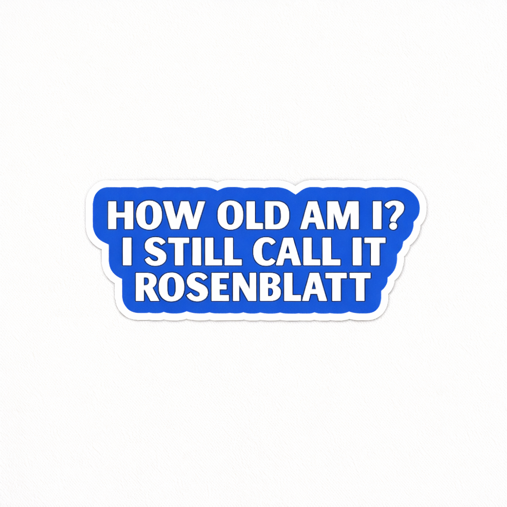 Rosenblatt Sticker