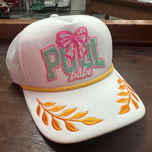 pool babe fancy trucker