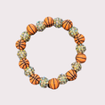 Load image into Gallery viewer, BASKETBALL stretchy bracelet - STACK & RALLY by Florence and Jean
