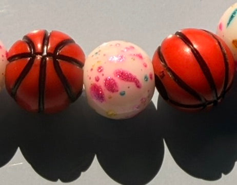 stretchy basketball bracelet