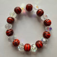 Load image into Gallery viewer, stretchy basketball bracelet
