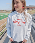 Load image into Gallery viewer, red game day hoodie
