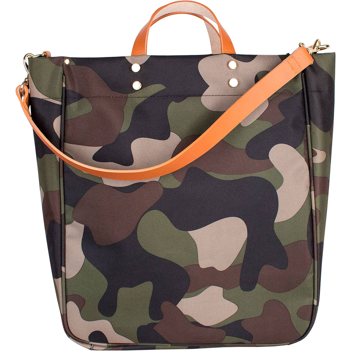 parker camo nylon tote