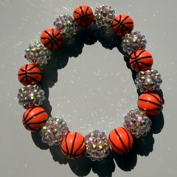 stretchy basketball bracelet