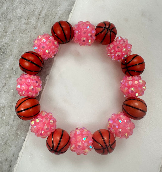 Kids Stretchy Bubble Basketball Bracelet