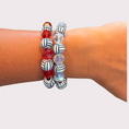Load image into Gallery viewer, VOLLEYBALL stretchy bracelet - STACK & RALLY by Florence and Jean

