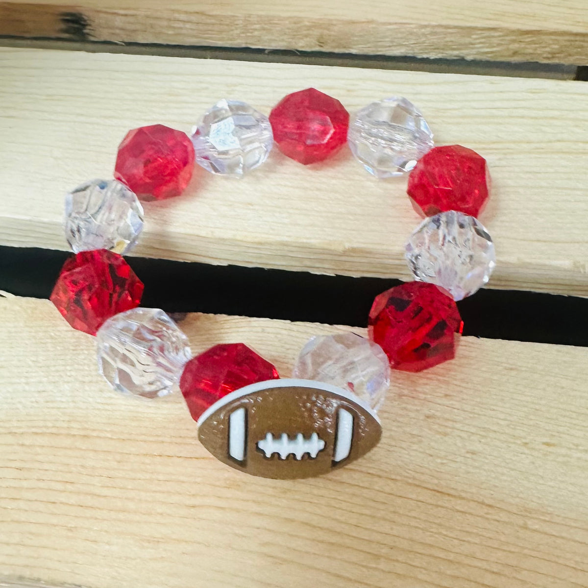 little kid GBR football stacker