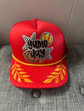 Load image into Gallery viewer, softball game day fancy trucker
