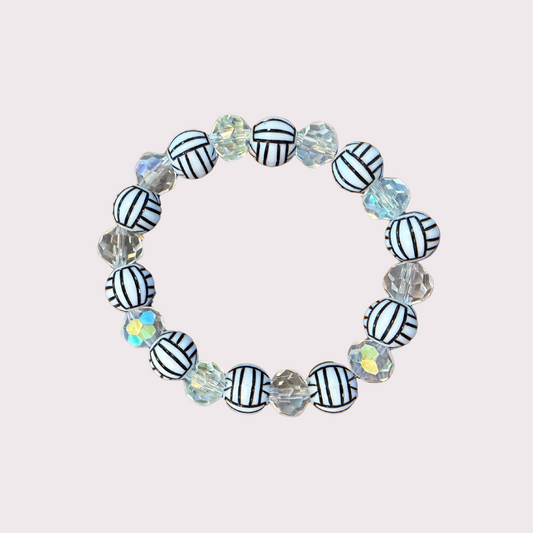 VOLLEYBALL stretchy bracelet - STACK & RALLY by Florence and Jean