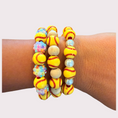 Load image into Gallery viewer, SOFTBALL stretchy bracelet - stack & RALLY by Florence and Jean
