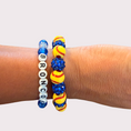 Load image into Gallery viewer, SOFTBALL stretchy bracelet - stack & RALLY by Florence and Jean
