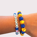 Load image into Gallery viewer, SOFTBALL stretchy bracelet - stack & RALLY by Florence and Jean
