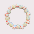 Load image into Gallery viewer, BASEBALL stretchy bracelet - STACK & RALLY by Florence and Jean
