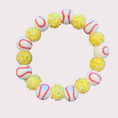 Load image into Gallery viewer, BASEBALL stretchy bracelet - STACK & RALLY by Florence and Jean
