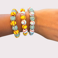 Load image into Gallery viewer, SOFTBALL stretchy bracelet - stack & RALLY by Florence and Jean
