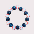 Load image into Gallery viewer, BASEBALL stretchy bracelet - STACK & RALLY by Florence and Jean
