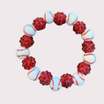 Load image into Gallery viewer, BASEBALL stretchy bracelet - STACK & RALLY by Florence and Jean
