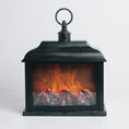 Load image into Gallery viewer, Black Traditional Fireplace Lantern
