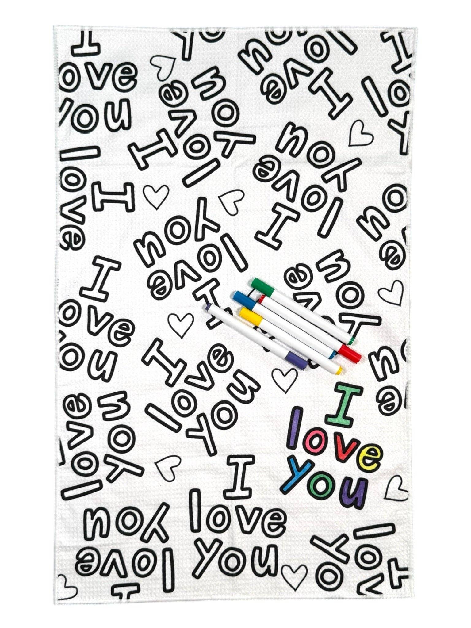 Mother's Day Coloring Gift Box