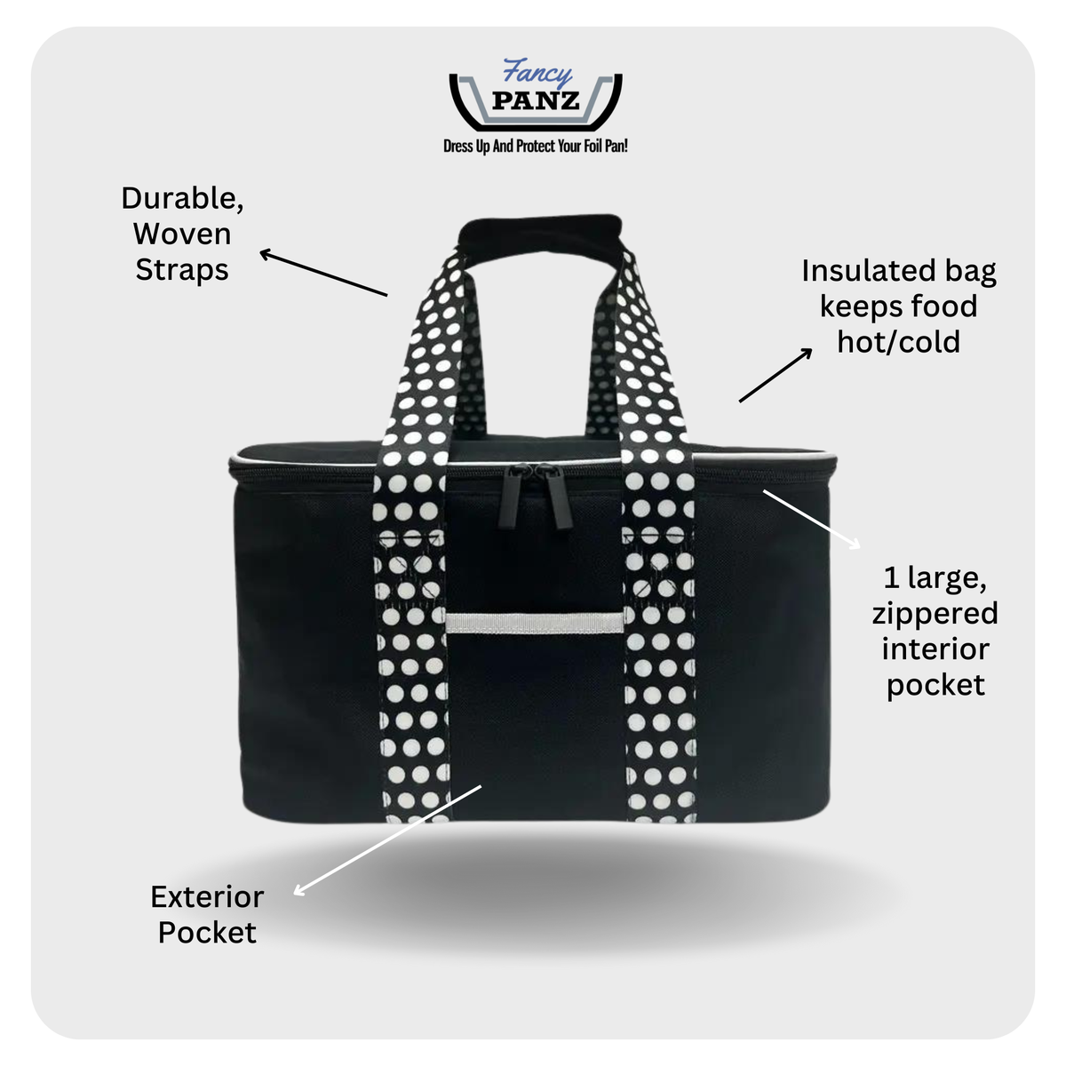 Fancy Panz® Accessory - Insulated Travel Bag - Blue