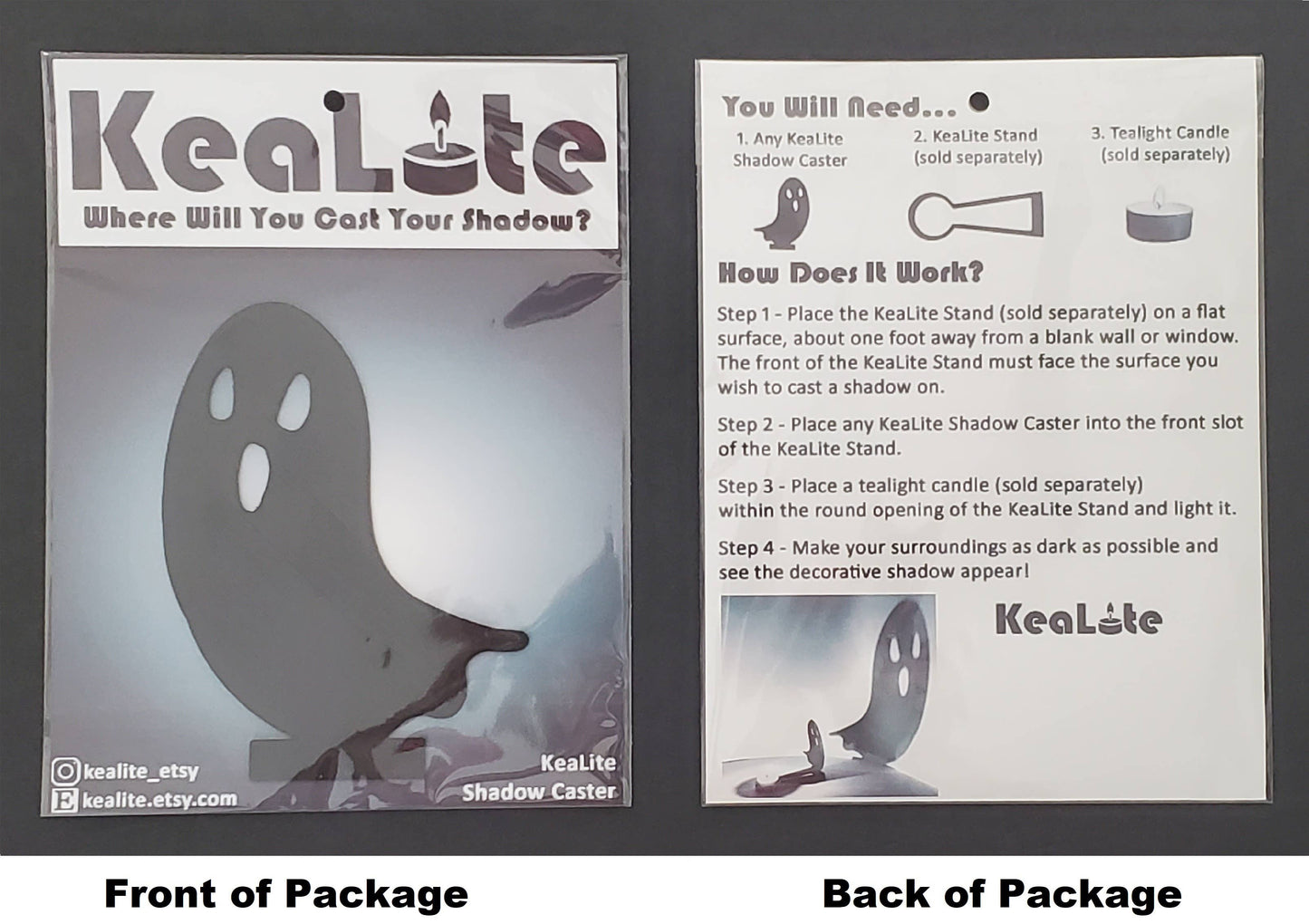 KeaLite Spooky Ghost Shadow Caster