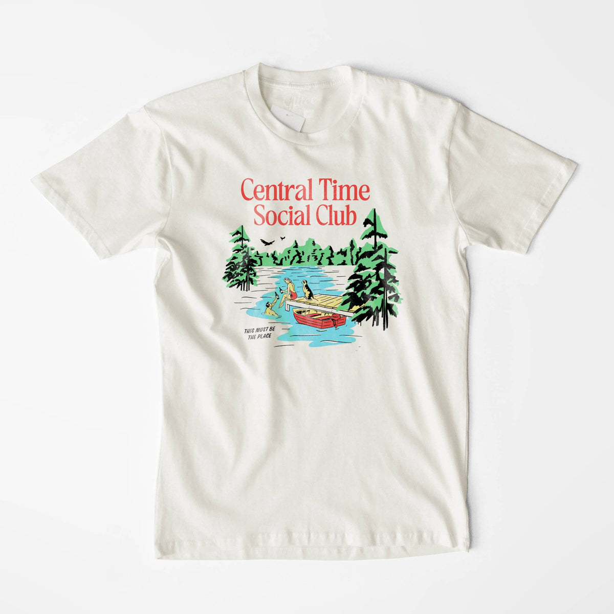 the lake souvenir tee