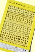 Load image into Gallery viewer, nail art ABC stickers
