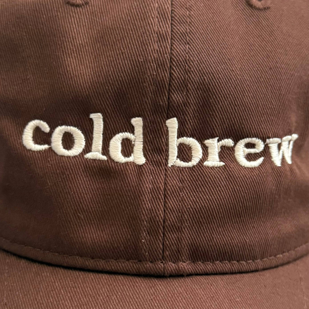cold brew dad hat