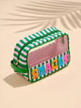 Load image into Gallery viewer, "SNACKS" ZIP POUCH,GREEN
