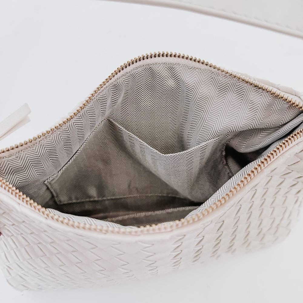 Harper Hobo Woven Shoulder Bag