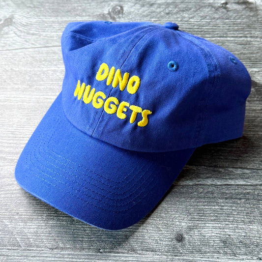 dino nuggets dad hat