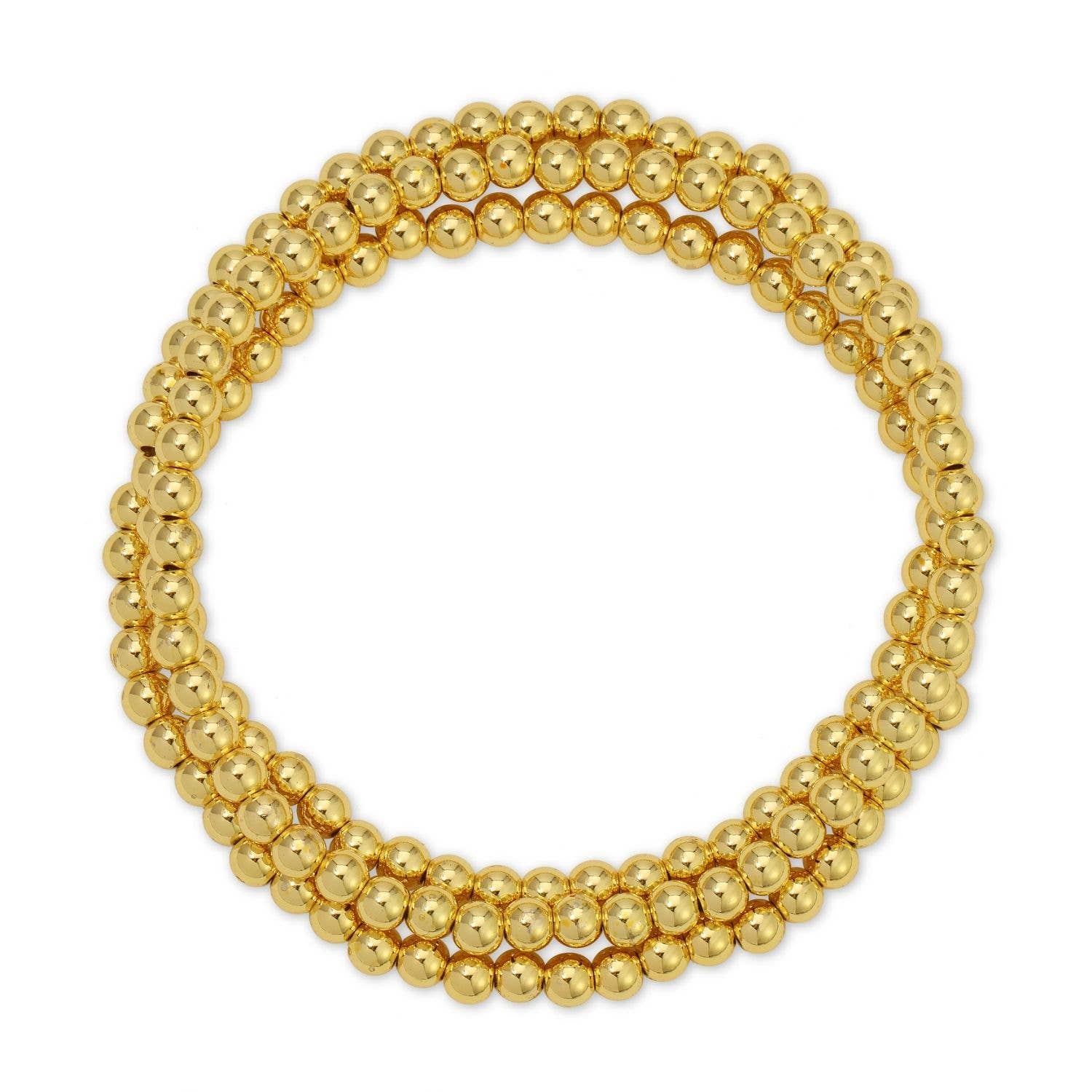 4mm Bead Stretch Bracelet