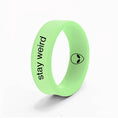 Load image into Gallery viewer, Flip Reversible alien and stay weird ring
