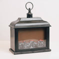 Load image into Gallery viewer, Black Traditional Fireplace Lantern
