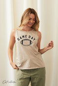 Load image into Gallery viewer, game day football mineral graphic tank
